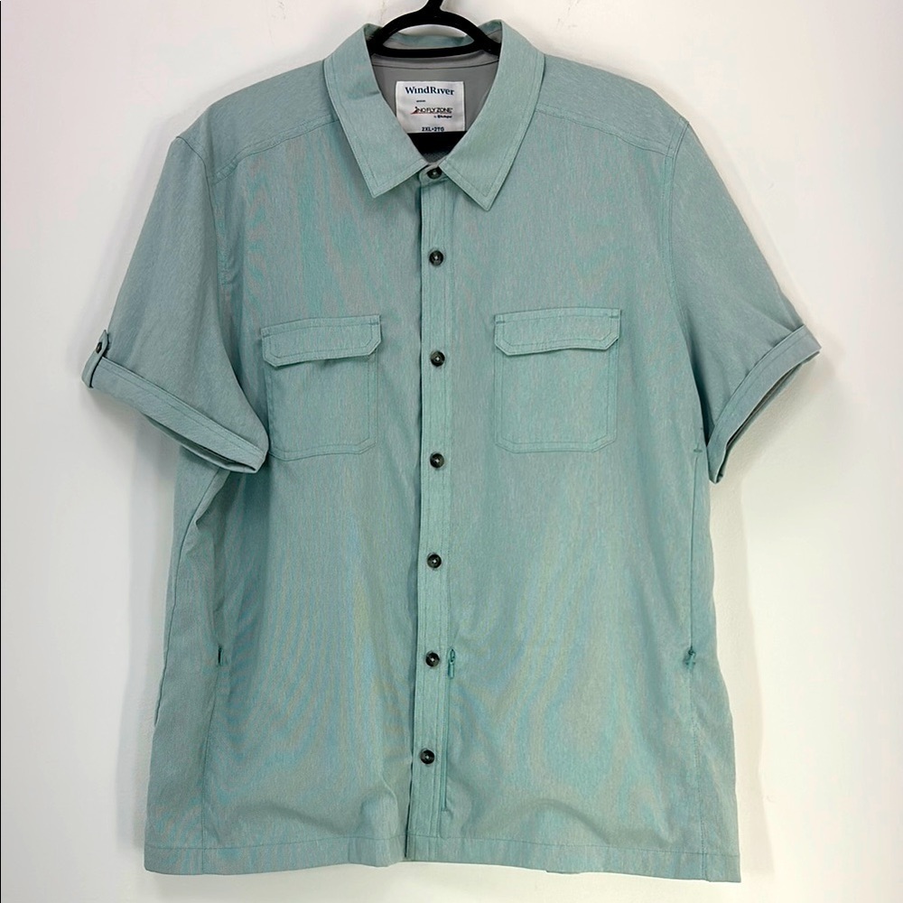 WindRiver No Fly Zone Mosquito Repellent Short Sleeve Shirt Fishing 2XL Outdoor